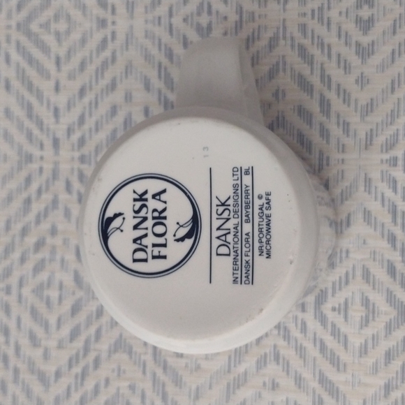 Dansk Flora Coffee Bistro Tea Mugs Cups - Picture 2 of 3